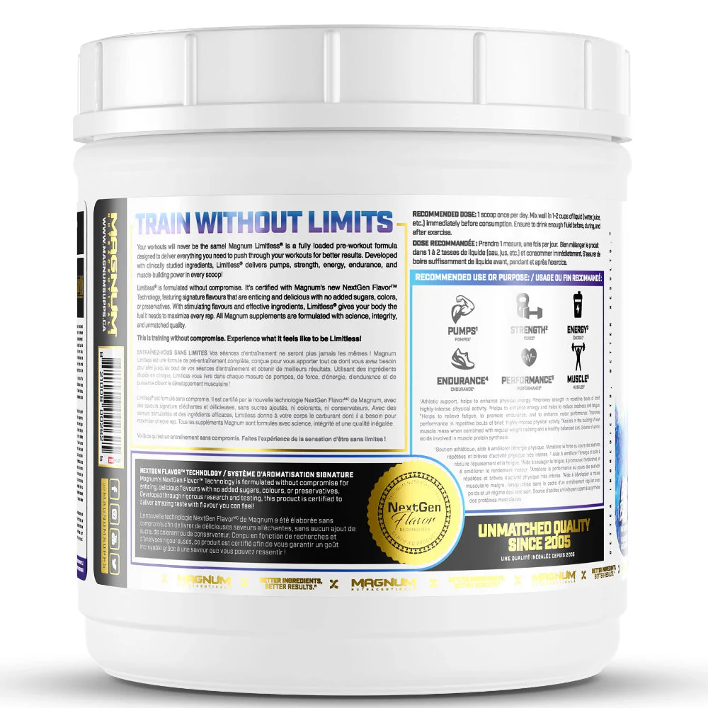 Magnum Nutraceuticals | Limitless (40 Servings) - Image 3