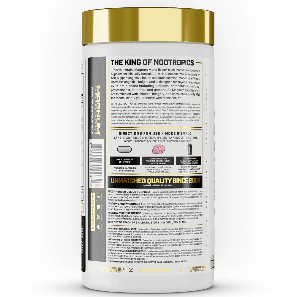 Magnum Nutraceuticals | Mane Brain (30 Servings) - Image 3