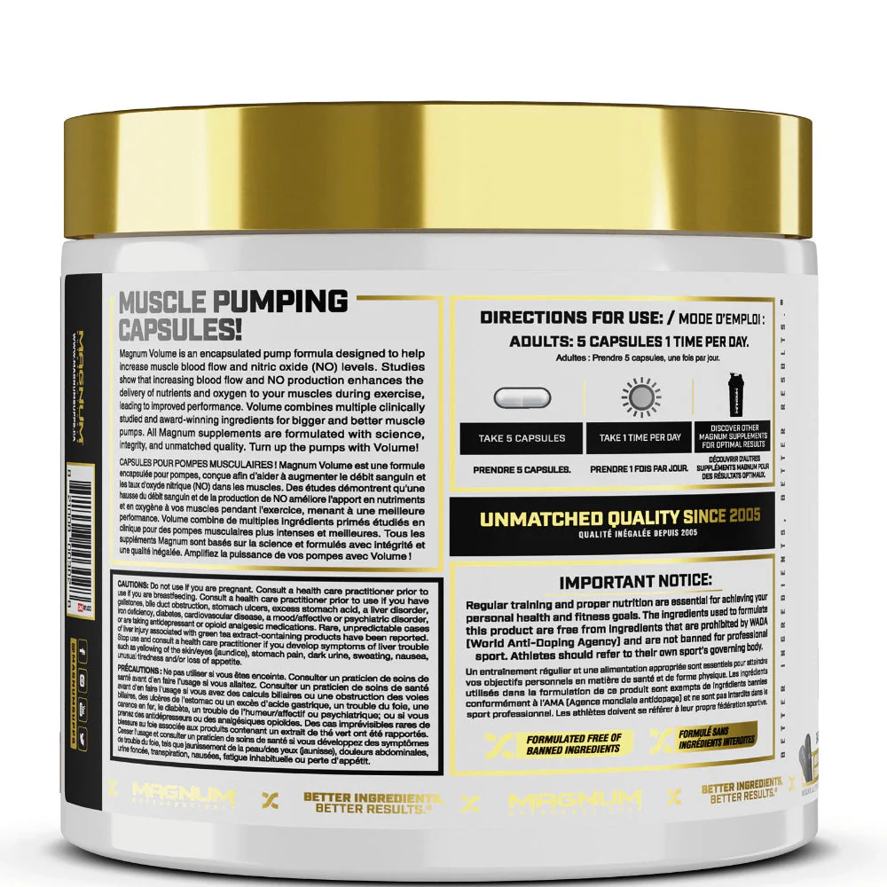 Magnum Nutraceuticals | VOLUME Capsules (120 Caps) - Image 4