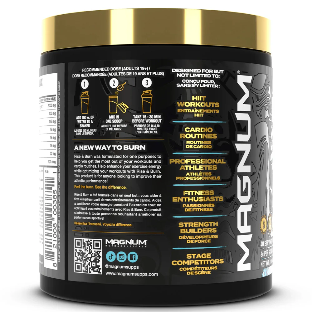 Magnum | RISE & BURN (40 Servings) - Image 4