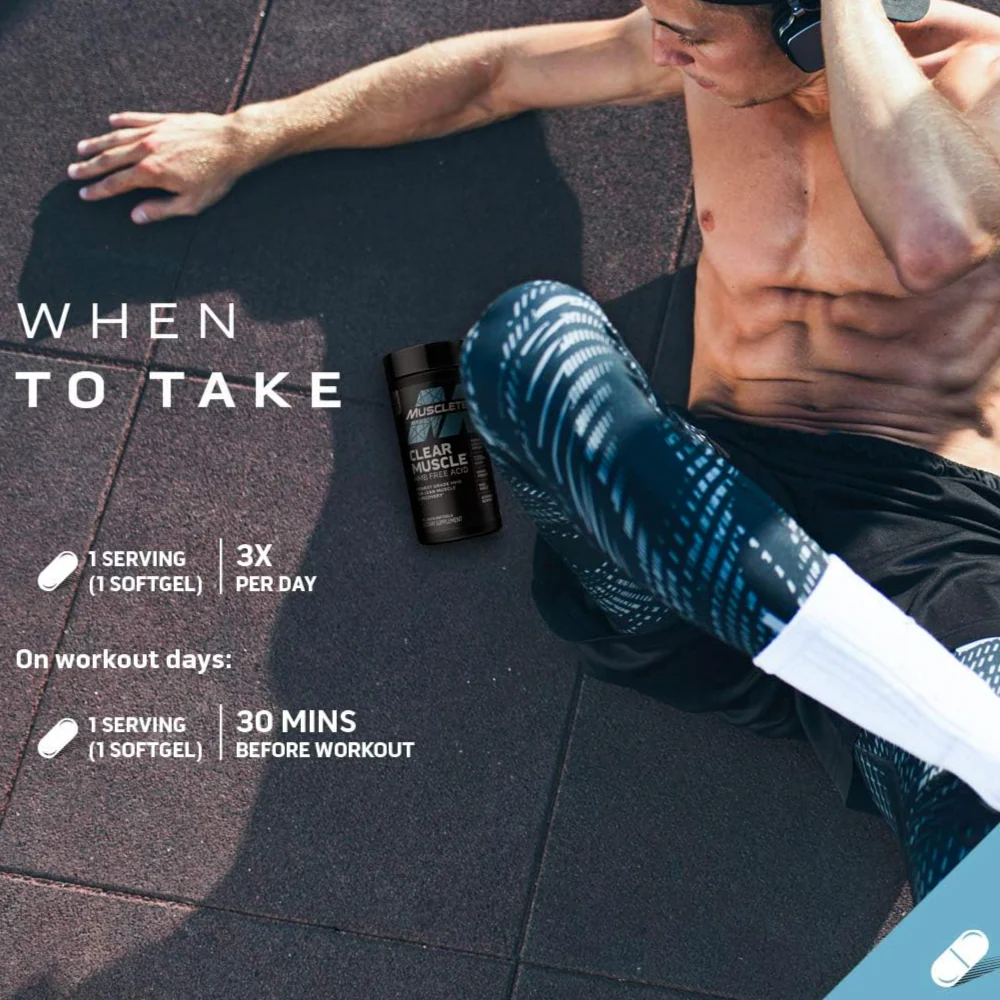 MuscleTech | CLEAR MUSCLE (42 Softgels) - Image 5