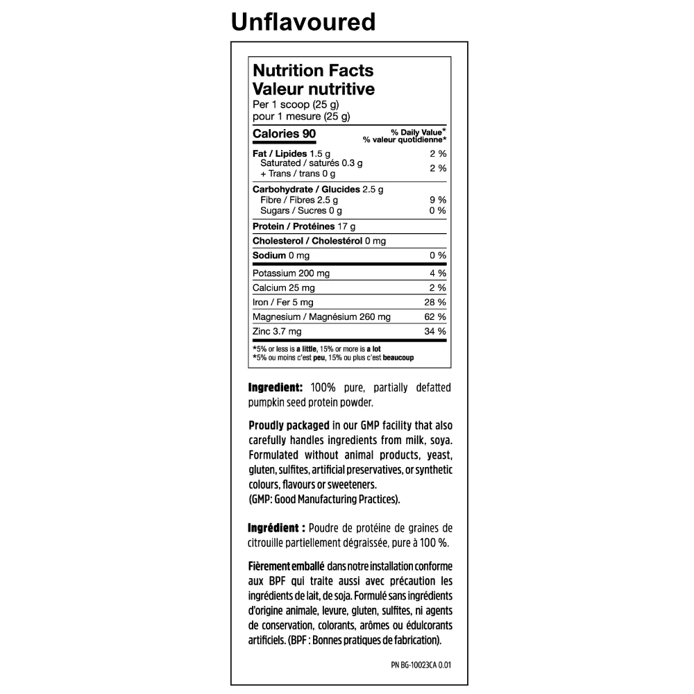 North Coast Naturals | Pumpkin Protein Powder (340 g) - Image 3
