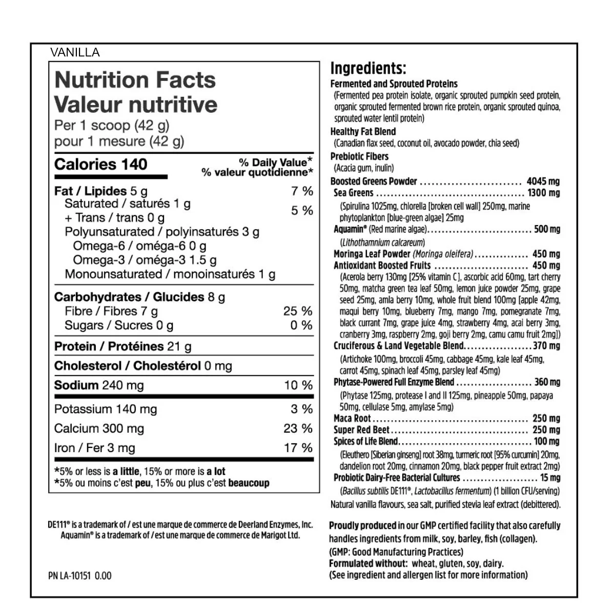 North Coast Naturals | Vegan All-In-One Boosted (840 g) - Image 4