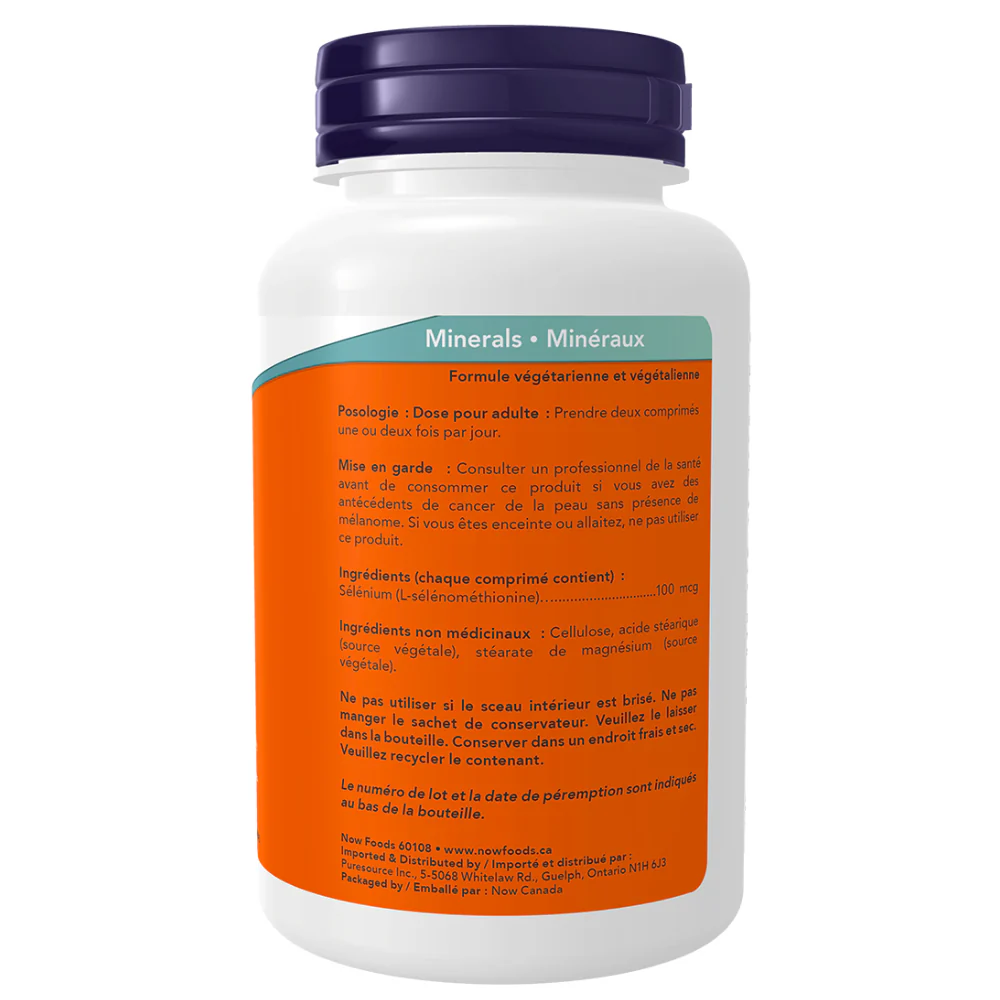 NOW Foods | Selenium 100 mcg (250 Tabs) - Image 3