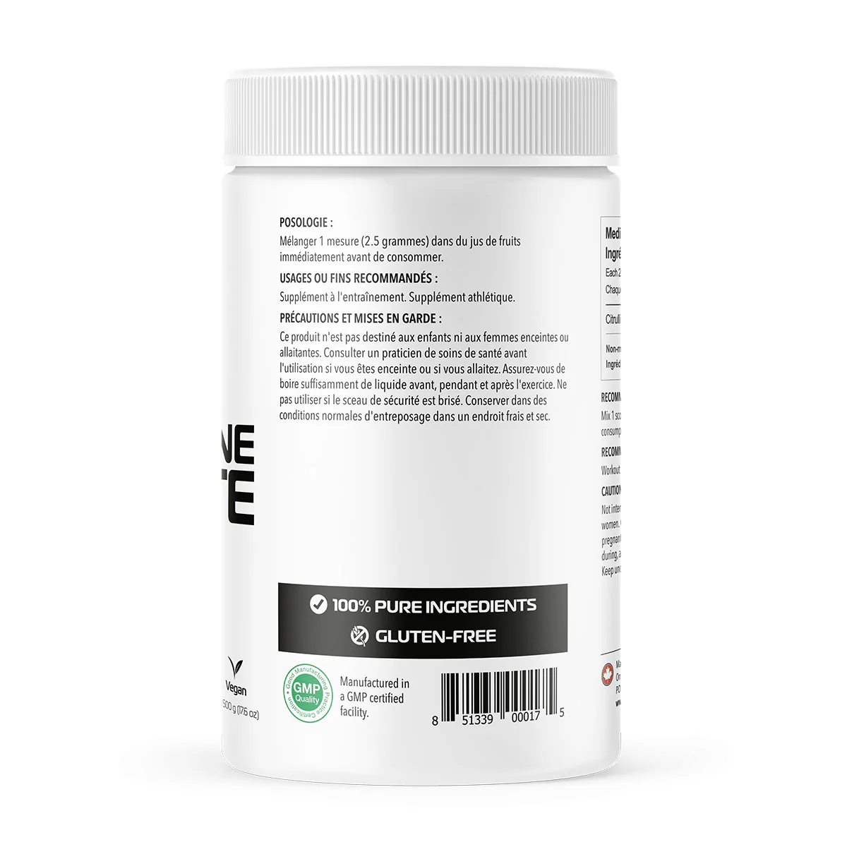One Brand Nutrition | Citrulline Malate Powder (500 g) - Image 3