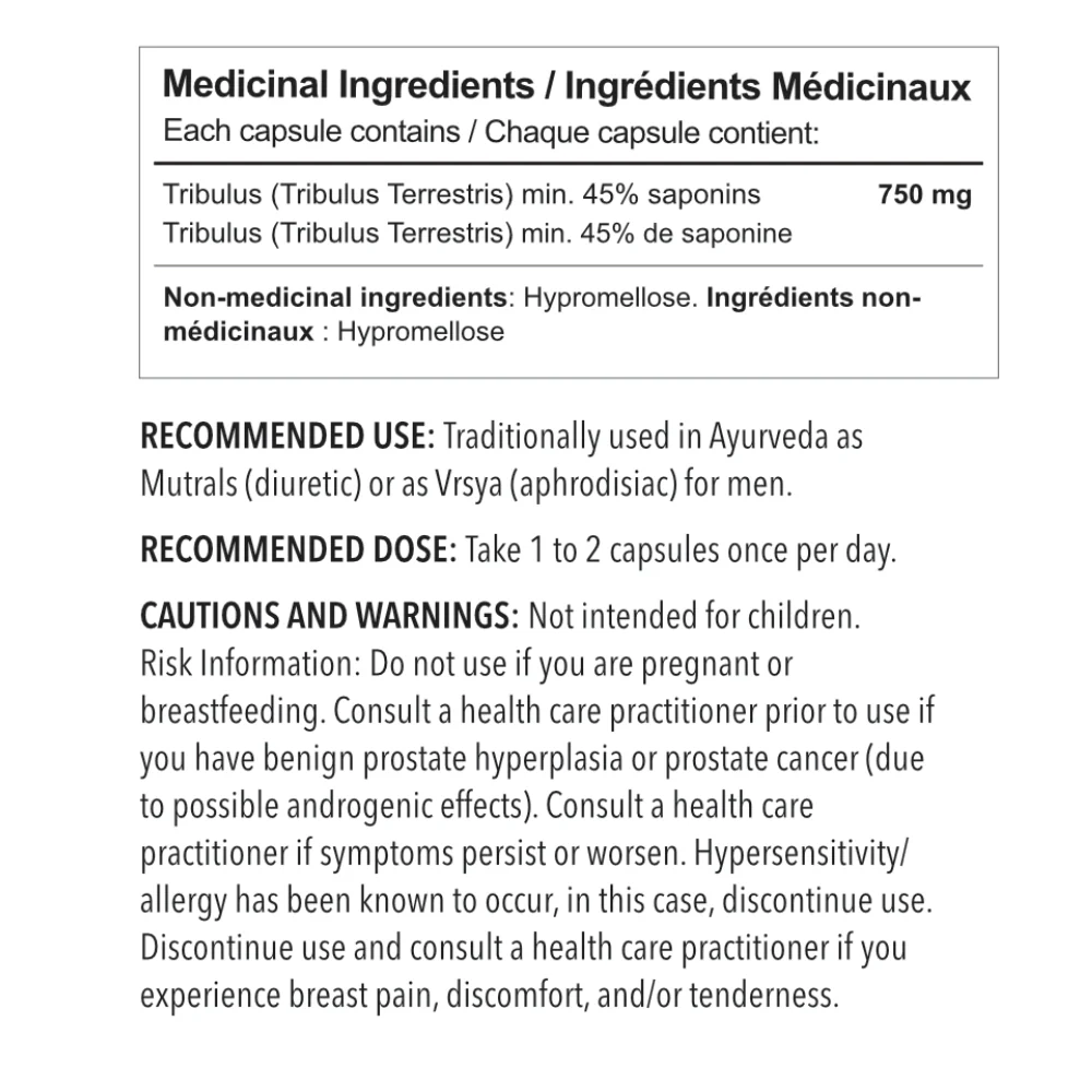 One Brand Nutrition | Tribulus 750 (240 Vcaps) - Image 4