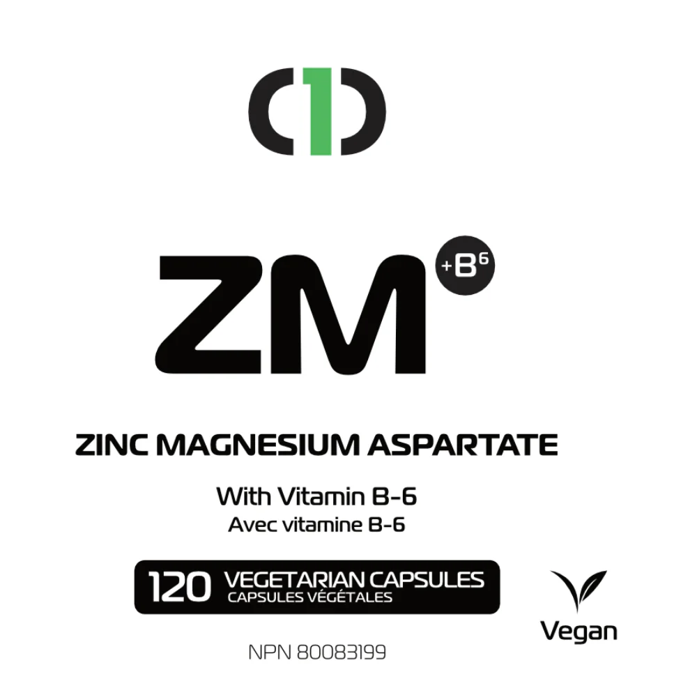 One Brand Nutrition | ZM+B6 (120 Vcaps) ZMA - Image 4