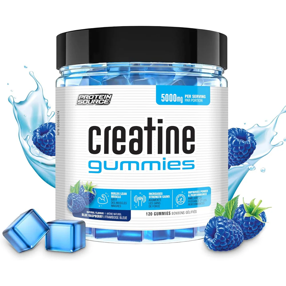 Protein Source | Creatine Gummies (120 Gummies) Vegan - Image 2