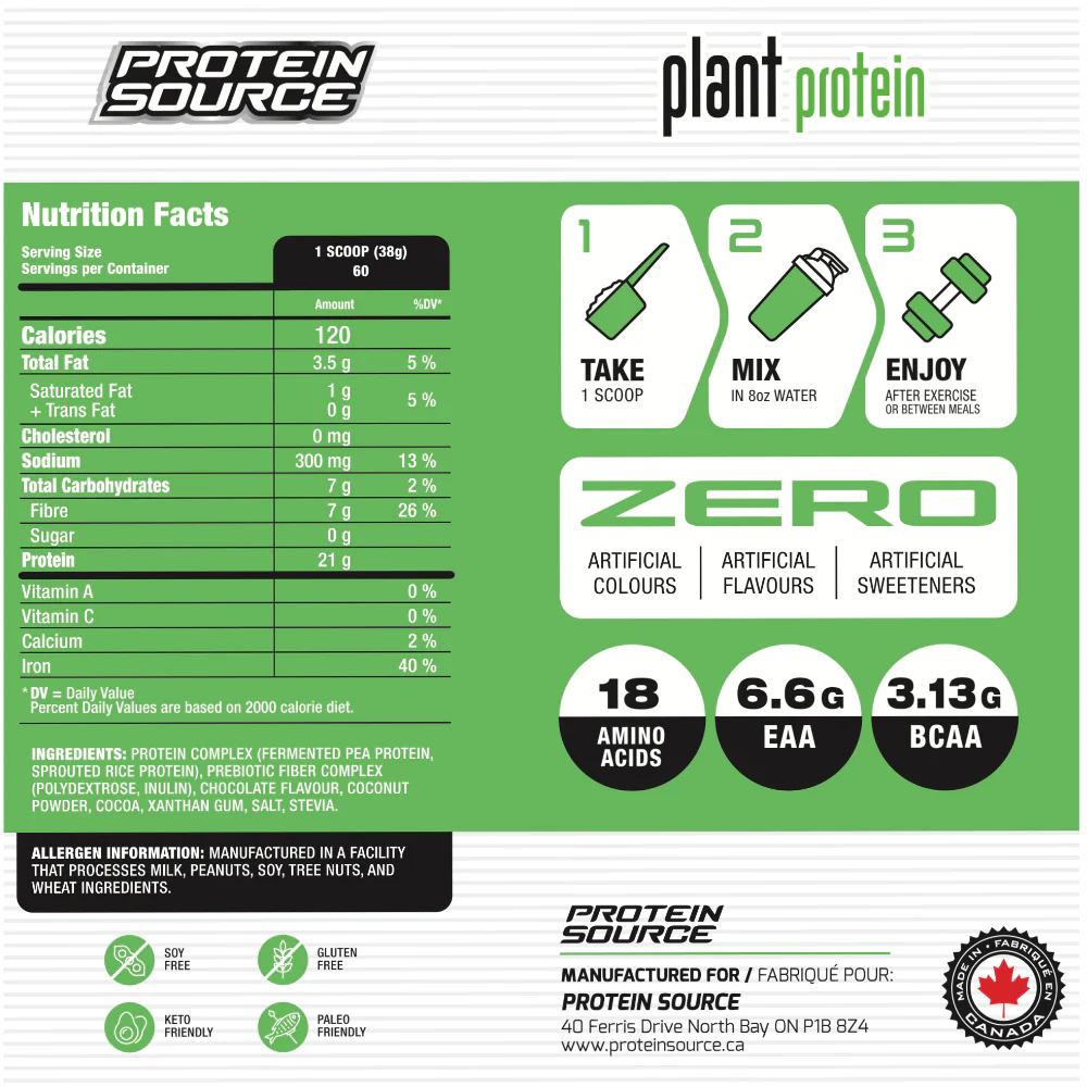 Protein Source | Plant Protein (5 lb) - Image 5