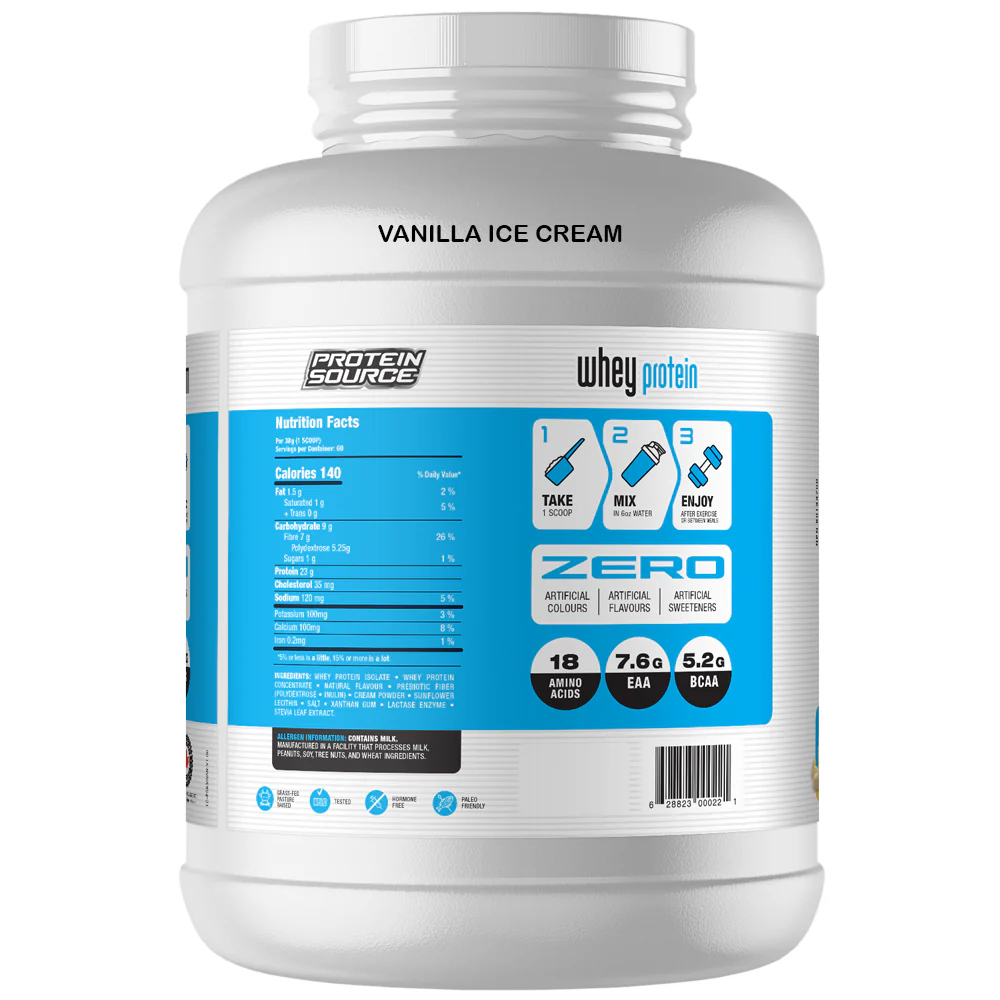 Protein Source | Whey Protein (5 lbs) Grass Fed - Image 5