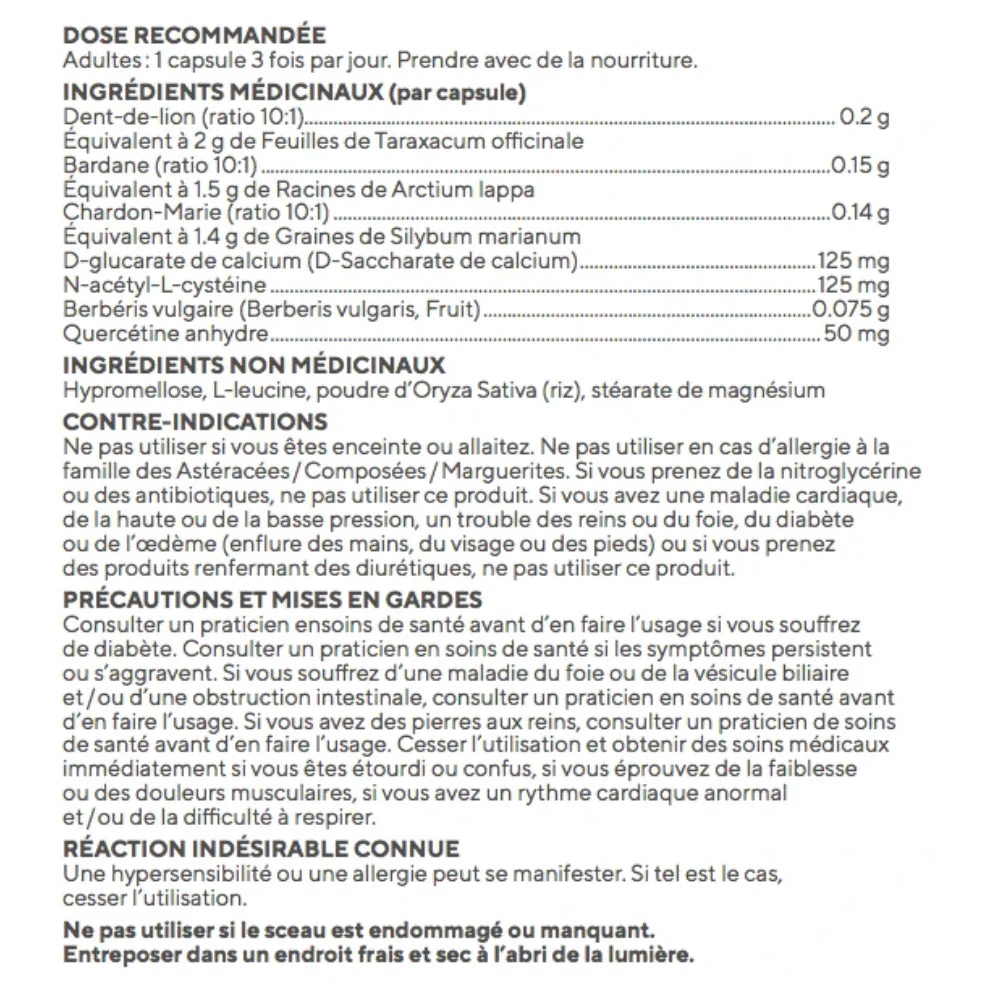 RAW Nutritional | Liver Care (90 Vegi-Caps) - Image 3