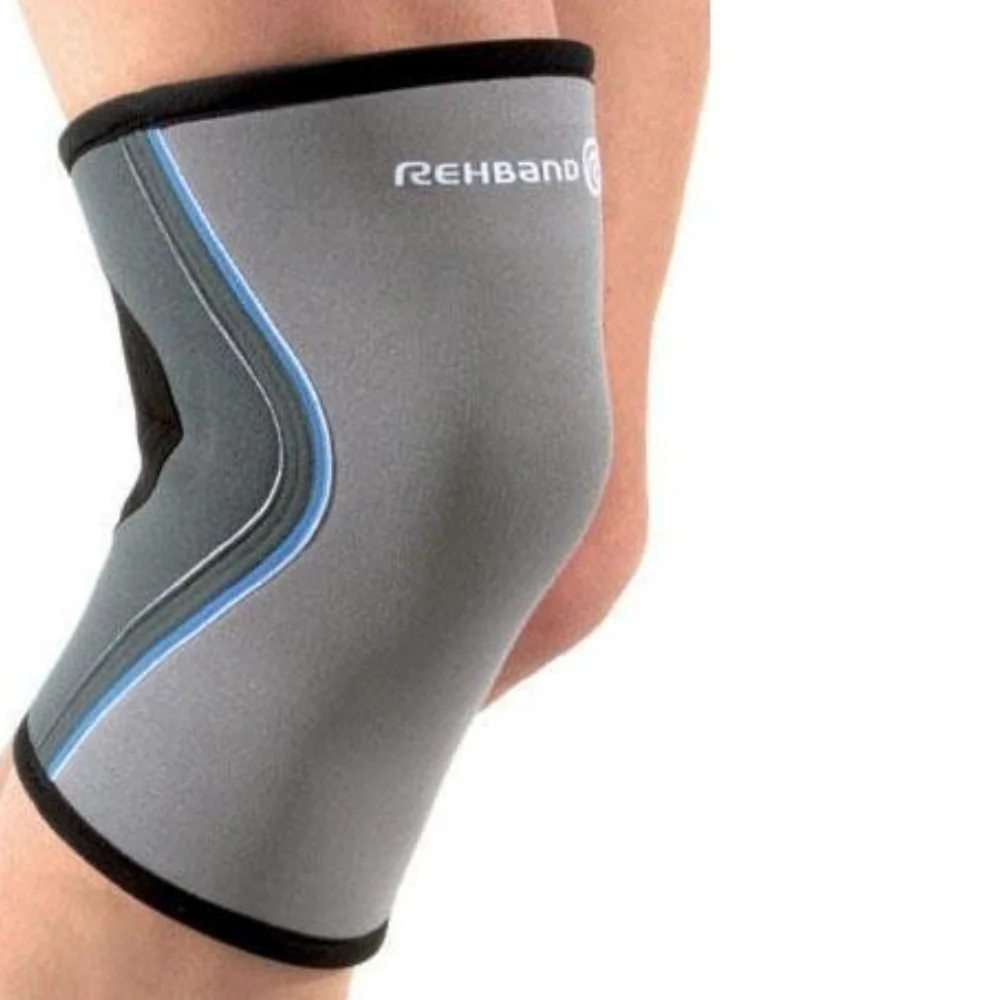 Rehband | Knee Support 5mm (7751W) Womens Grey | Sold in Singles - Image 2