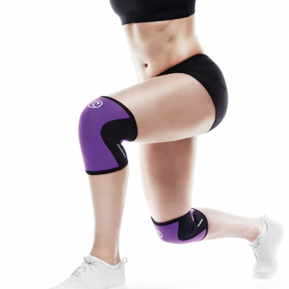 Rehband | Knee Support 5mm (7751W) Womens Purple | Sold in Singles - Image 2
