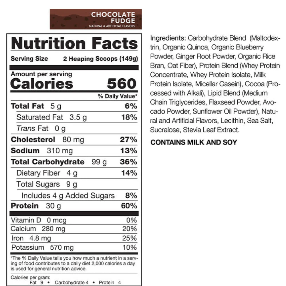 Rival Nutrition | Clean Gainer (10 lbs) - Image 7