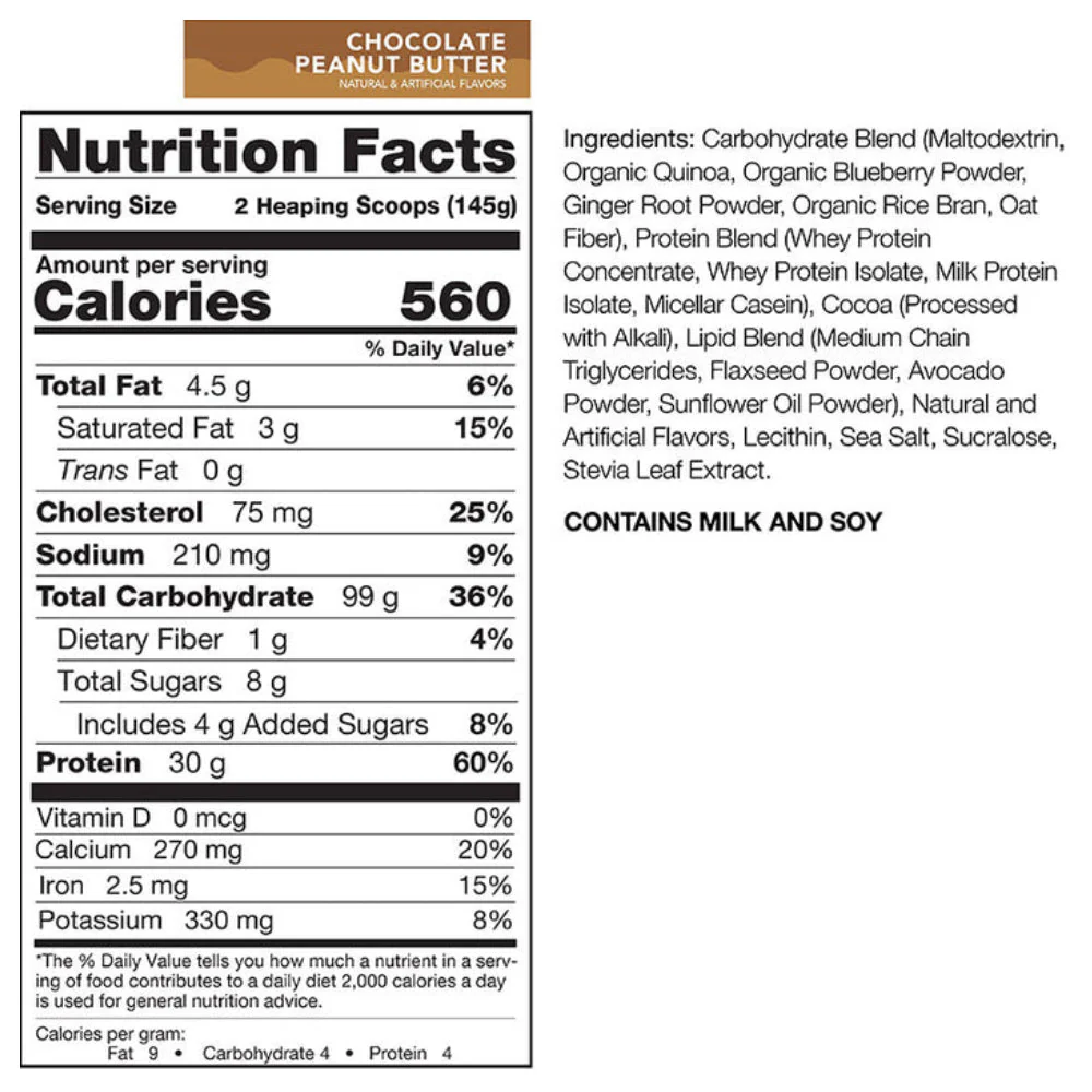 Rival Nutrition | Clean Gainer (10 lbs) - Image 8
