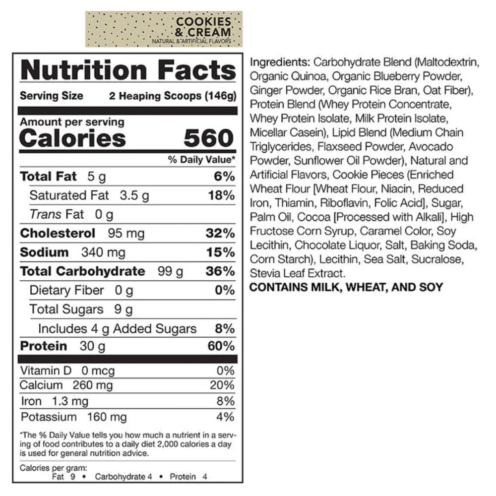 Rival Nutrition | Clean Gainer (10 lbs) - Image 9