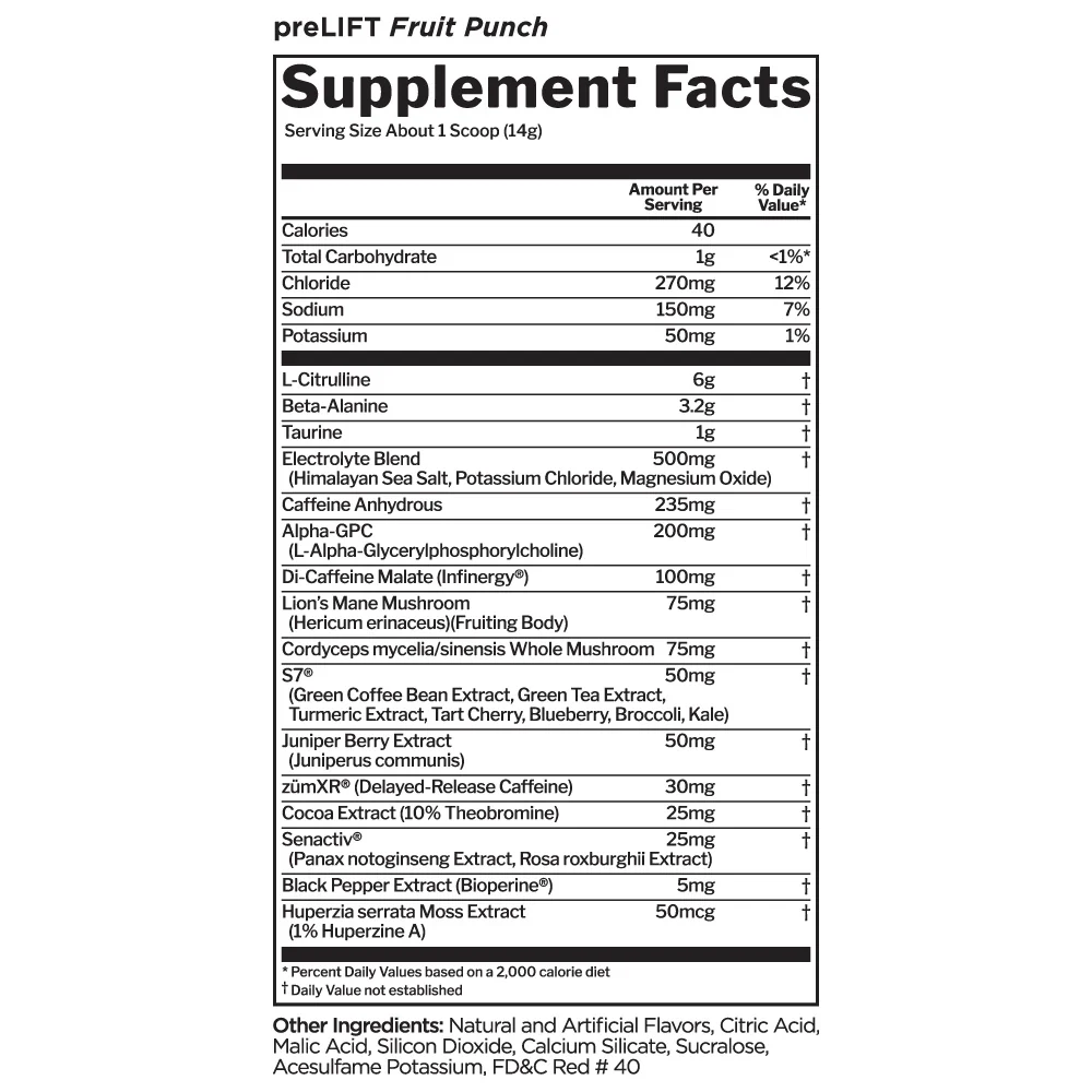 Rule 1 | Pre-LIFT / Pre-Workout (30 servings) - Image 13