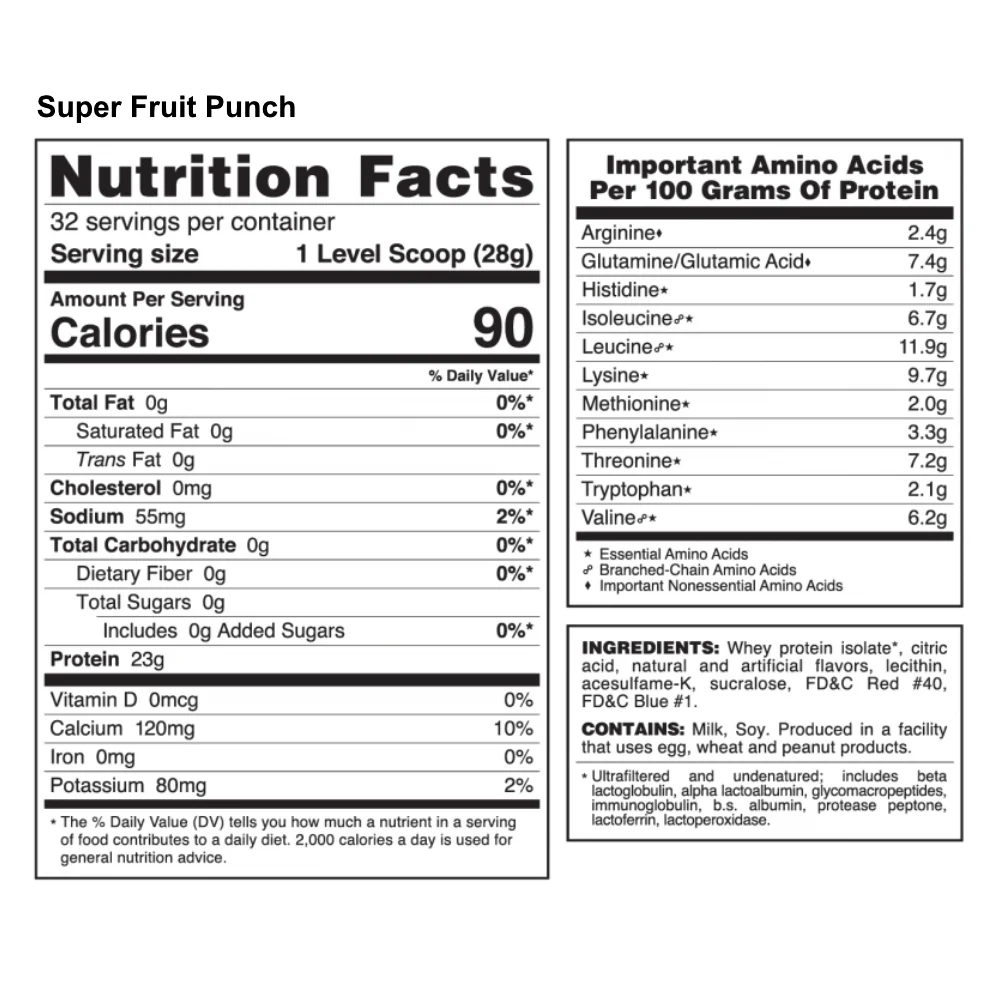 Syntrax | Nectar Isolate Fruit Flavours (2 lb) - Image 6