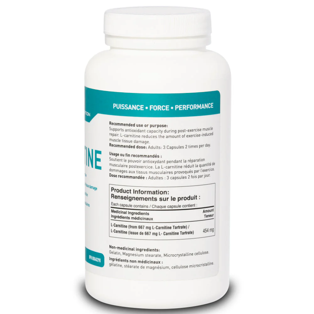 Tested Nutrition | L-Carnitine (180 Caps) - Image 3