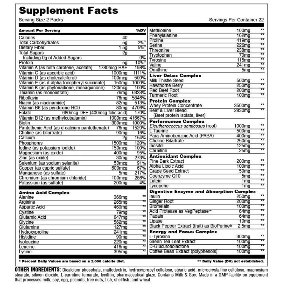 Universal Nutrition | Animal Pak (44 Paks) - Image 3