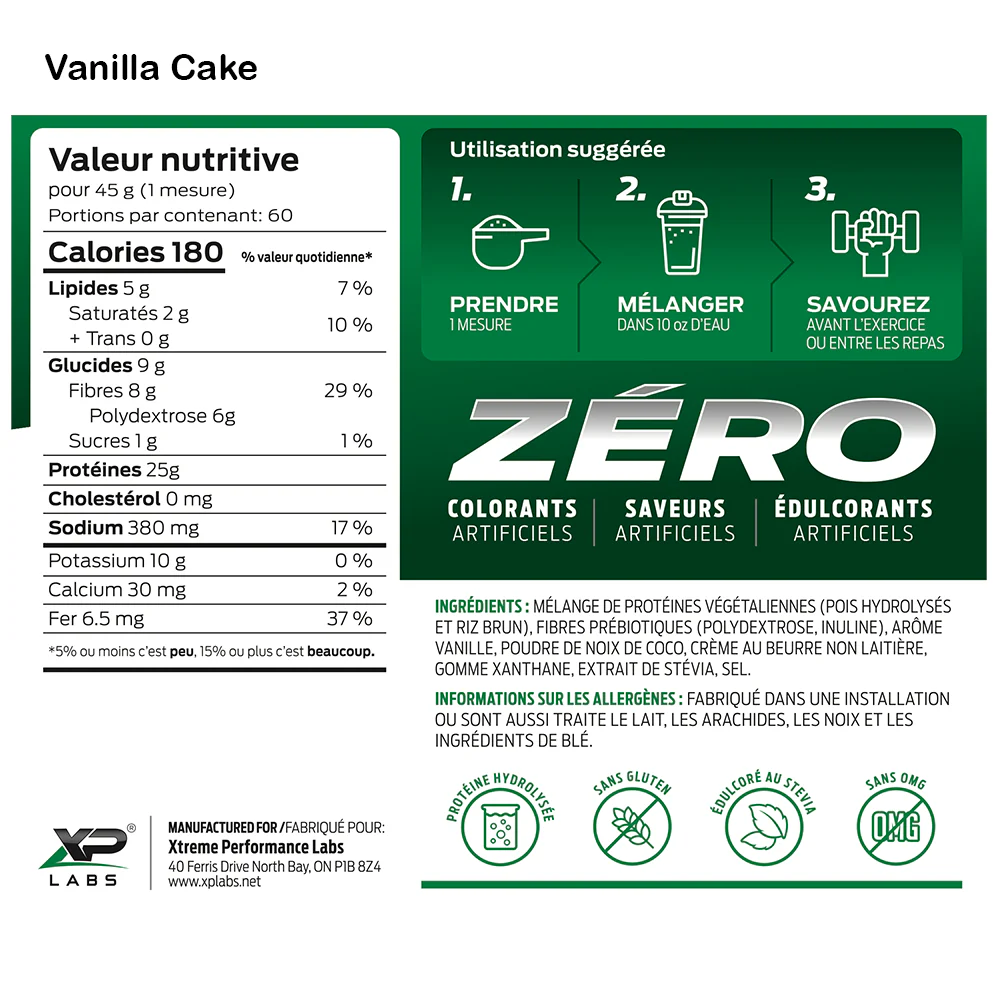 XP Labs | ISOXP Plant-Based Protein Shake (6 lbs) - Image 6