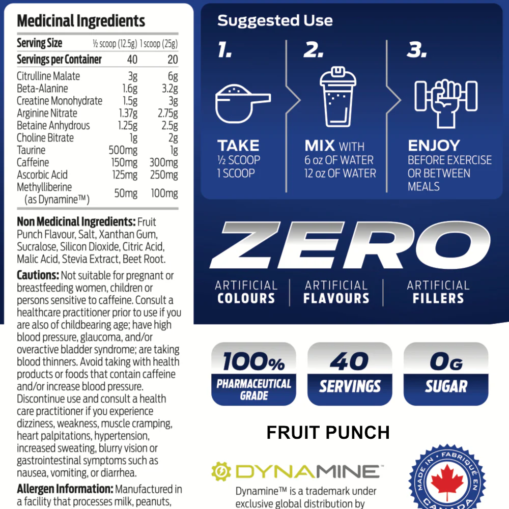 XP Labs | VASOXP Pre-workout (40 Servings) - Image 3