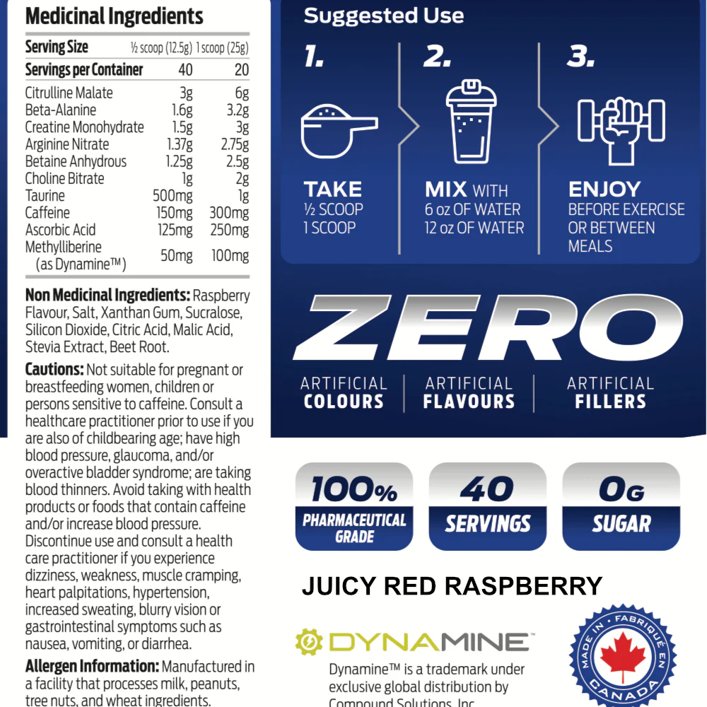 XP Labs | VASOXP Pre-workout (40 Servings) - Image 6